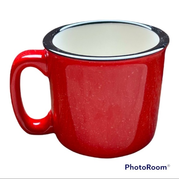 Cape Shore Red Etched Lobster 15 Ounce Coffee Tea Mug Cup - Picture 2 of 6